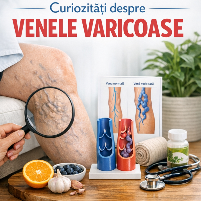Curiozități despre venele varicoase