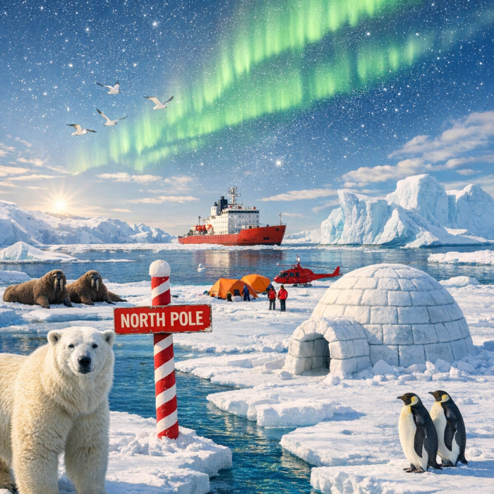 Curiozități despre Polul Nord