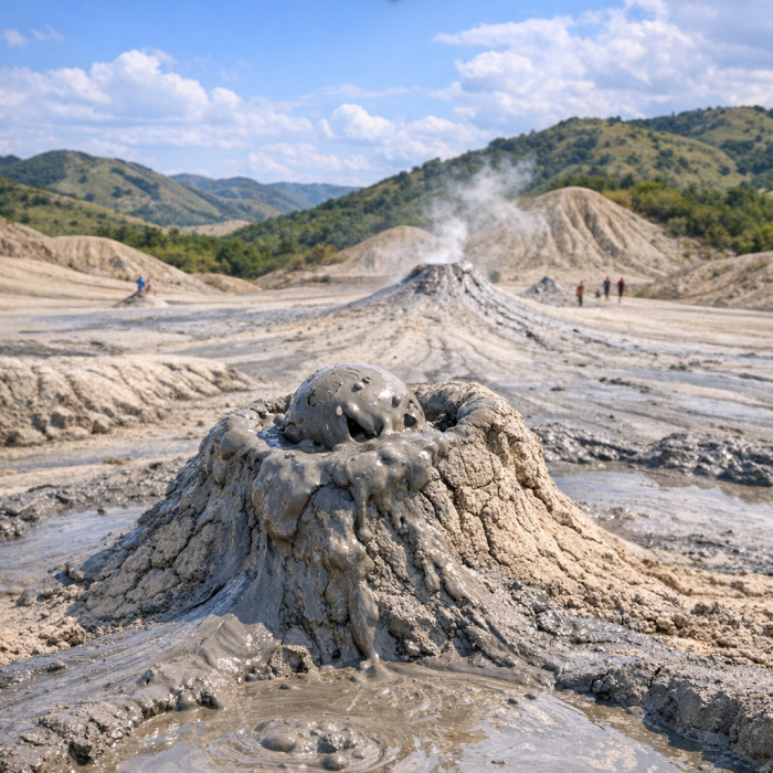 Curiozități despre Vulcanii Noroioși din România