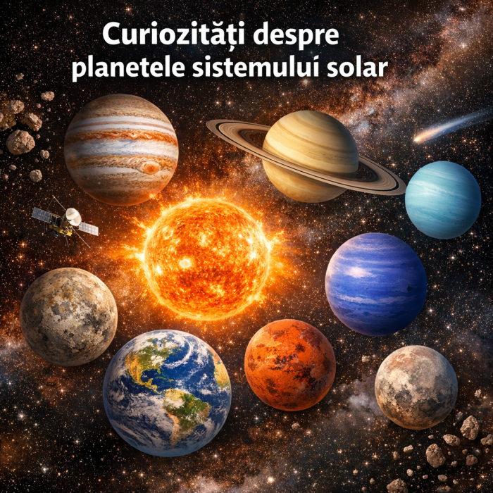 Curiozități despre planetele sistemului solar