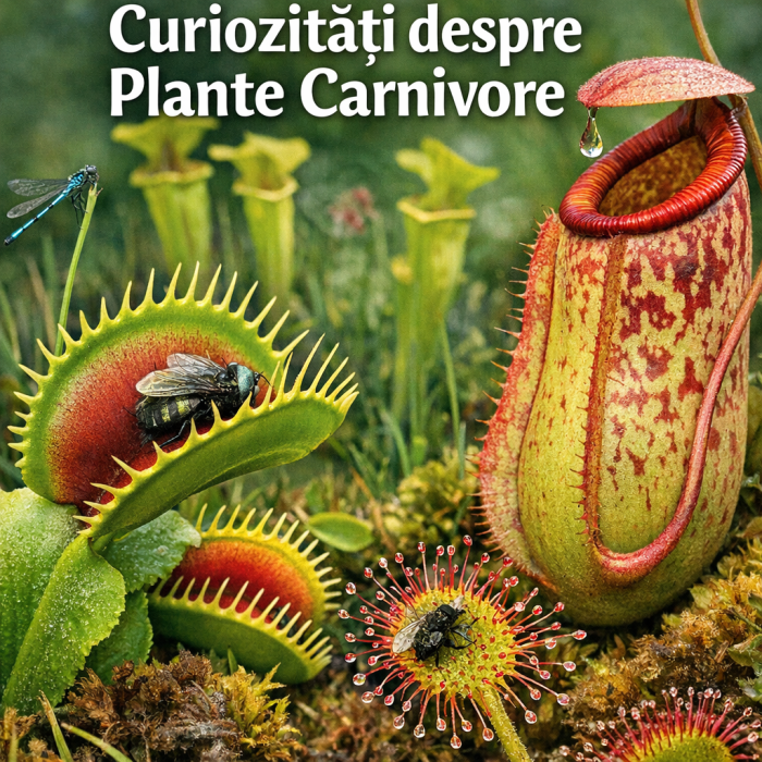 Curiozități despre Plante Carnivore