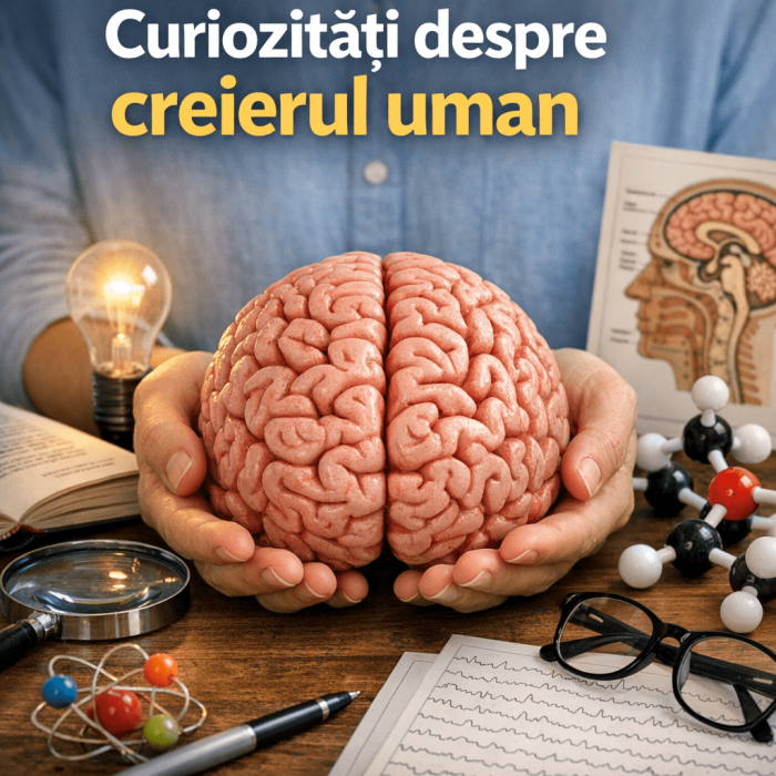 Curiozități despre creierul uman